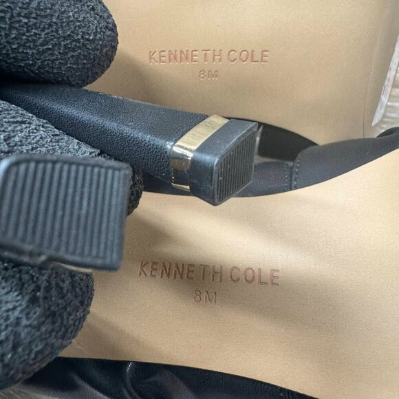 Kenneth Cole Heidi Slip On Ruched High Heel Sandals Women's Size 8 - Picture 5 of 6